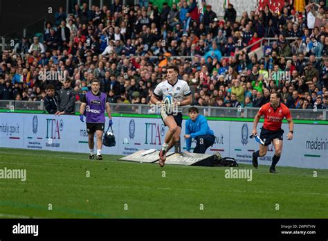 Rome Italy Mar Italy Vs Scotland Rugby Six Nations Action