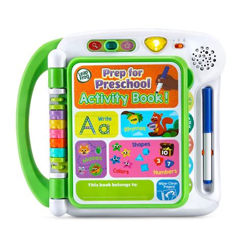 LeapFrog Mon livre d activités interactif j écris je joue et j