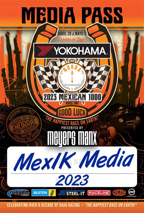 Norra Apply Now For Your 2023 Media Pass And Vest For The 2023