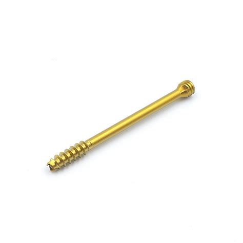 China Customized Titanium Surgical Medical Bone Screws Manufacturers, Suppliers, Factory ...