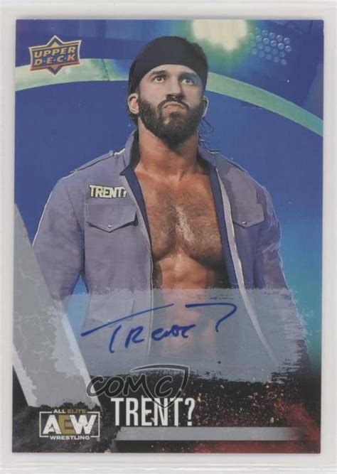 Trent Barreta Autographed Signed 2021 Uda Aew All Elite Wrestling Auto