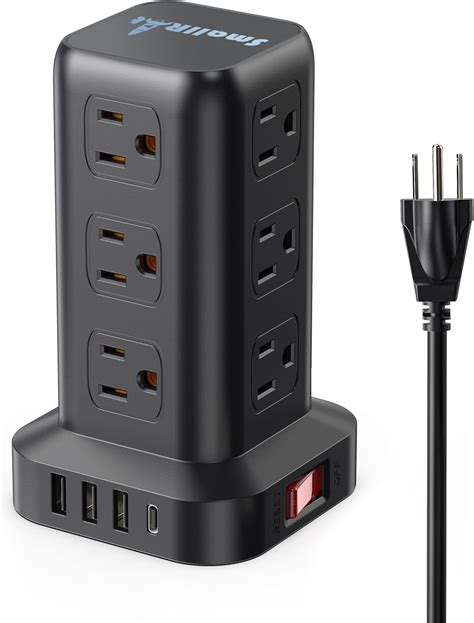 Amazon PD 20W USB C Surge Protector Mini Power Strip Tower Travel