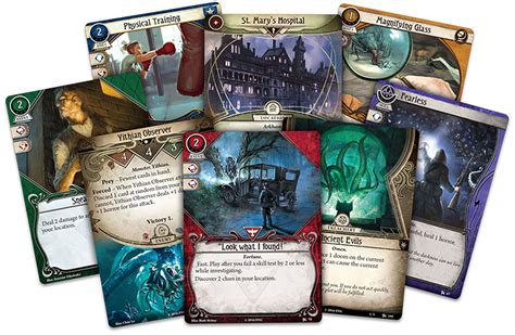 ‘arkham Horror The Card Game’ The Pulp Super Fan