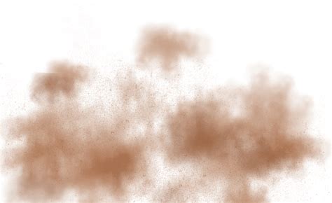 Dust Brown Smoke Transparent Image