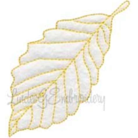 Leaf 4 Machine Embroidery Design | Embroidery Library at GrandSlamDesigns.com