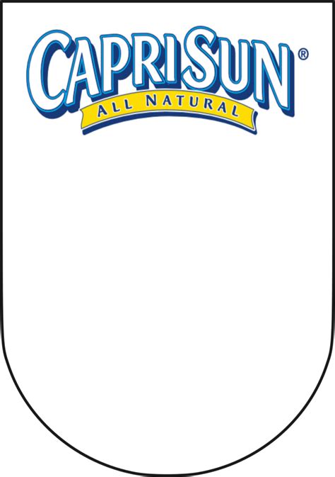 Printable Capri Sun Template Free Fillable Form 2023