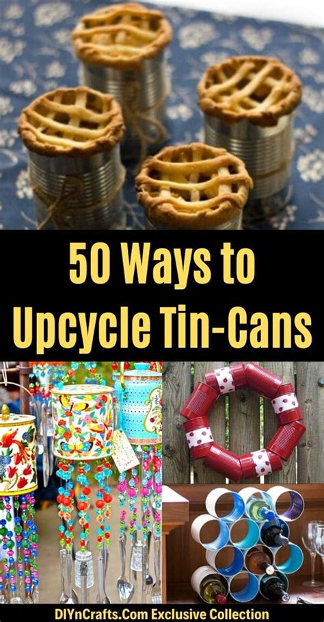 50 Ideas For Upcycling Tin Cans Into Beautiful Household Items