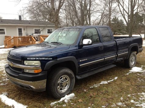 2002 Chevrolet Silverado 2500 Hd Ls Crew Cab Pickup 4 Door 8 1l