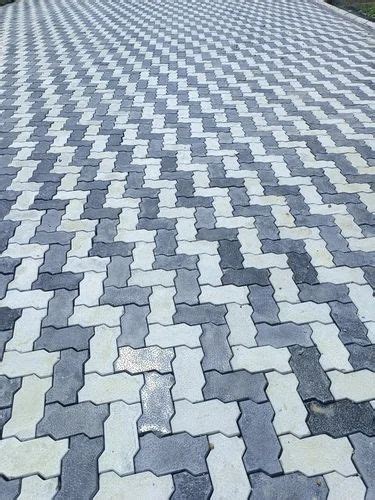 Concrete Mm Zig Zag Paver Block At Rs Sq Ft In Nagpur Id