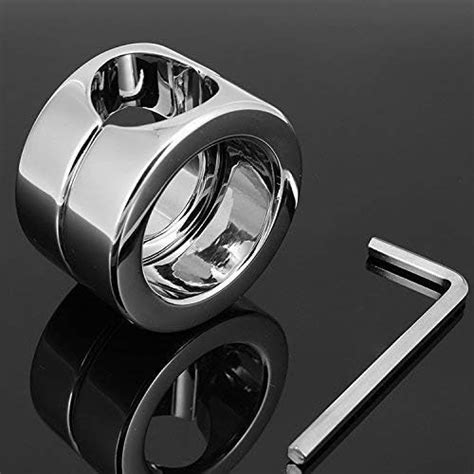 Jp Stainless Steel Testicle Ring For Men Cockling Testicle Ring Metal Ball Stretcher