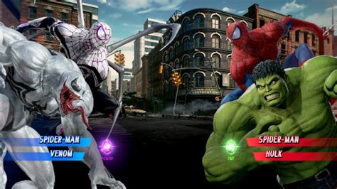 Spiderman Venom V S Spiderman Hulk Very Hard AI Marvel Vs Capcom