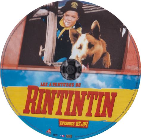 Sticker de Les aventures de Rintintin vol 2 DISC 4 Cinéma Passion