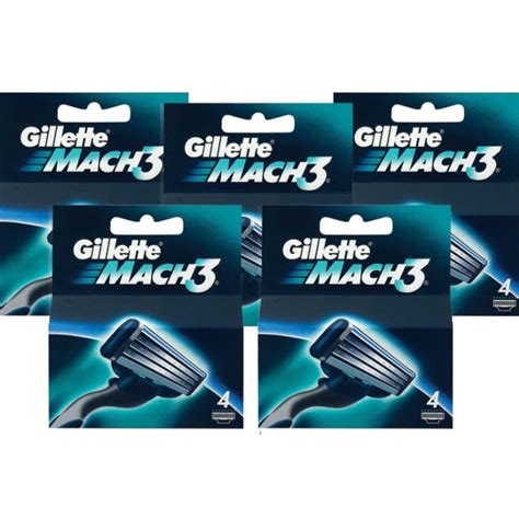 לקנות מארז 20 סכיני גילוח Gillette ג ילט Mach 3 מארז ZipZap אונליין