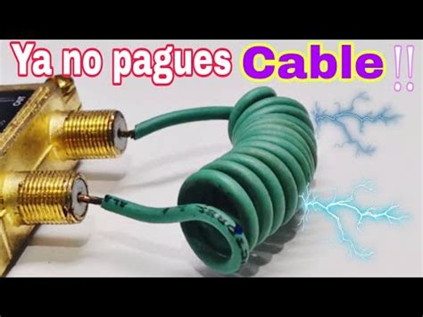 CONECTA ESTO A TU TELEVISIÓN Y MIRA CANALES HD MINI ANTENA tdt tnt