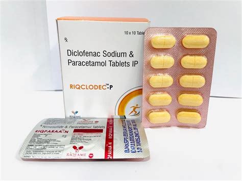 Diclofenac Sodium And Paracetamol Tablets Ip At Rs Box