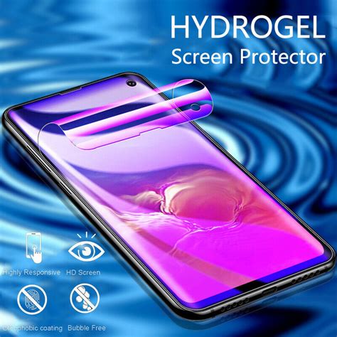 D Soft Hydrogel Clear Full Coverage Screen Protector Gel Film For