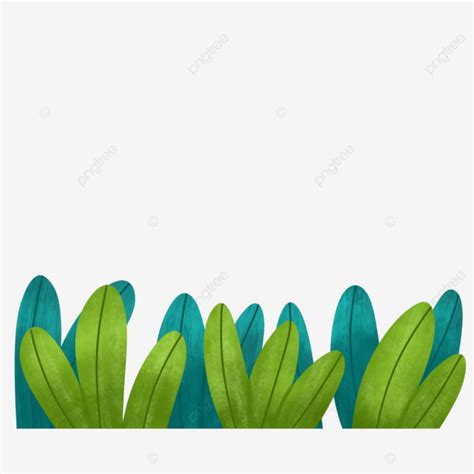 Cute Cartoon Bushes Illustration Bushes Green Leaf PNG Transparent