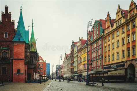 Wroclaw Poland Historical Center Of The Old City Historic Landmarks