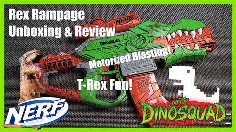 Nerf Dino Squad Rex Rampage Unboxing And Review A Collector S Viewpoint Youtube