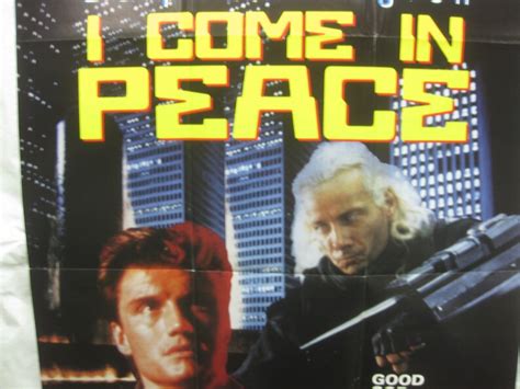 I Come In Peace 1990 Movie Poster Mp123 Etsy