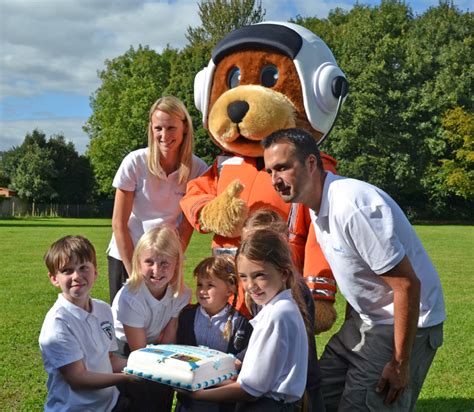 Wiltshire Air Ambulances New Mascot Makes Debut Public Appearance At