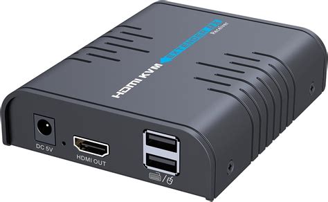 Hdmi Kvm Extender Only Receiver Over Single Cat E Ethernet