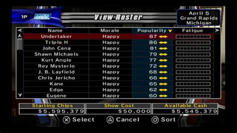 Wwe Smackdown Vs Raw 2006 Psp Gm Mode Episode 1 The Draft Youtube