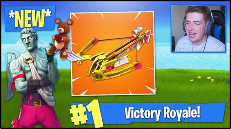 New Crossbow Gameplay In Fortnite Battle Royale New Valentines Day Update Fortnite Ps4