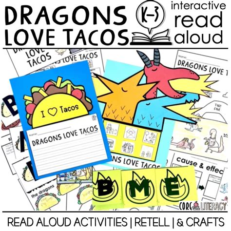 Dragons Love Tacos Read Aloud Lessons Activities Picture Sequencing