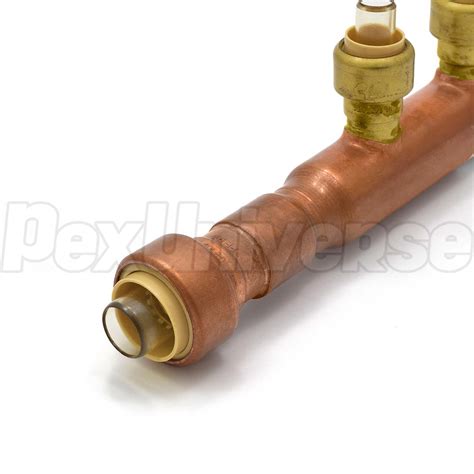 Sioux Chief 4 Port 12 Push To Connect Closed Copper Manifold