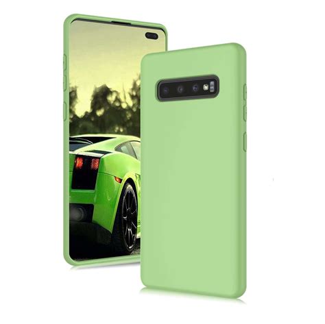 Cell Phone Cases For 61 Galaxy S10 Njjex Liquid Silicone Gel Rubber Shockproof Case Ultra