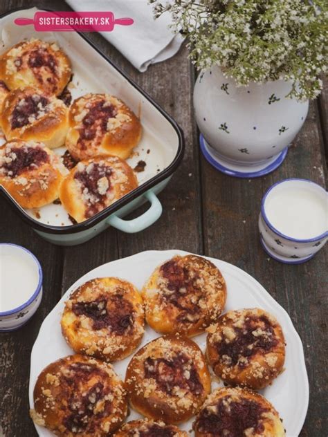 Hanácke koláče s tvarohom a lekvárom Sisters Bakery