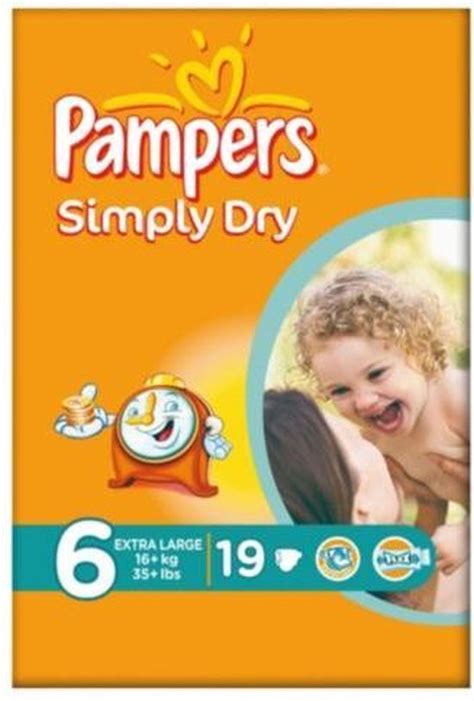 Pampers Simply Dry Maat 6 38 Stuks