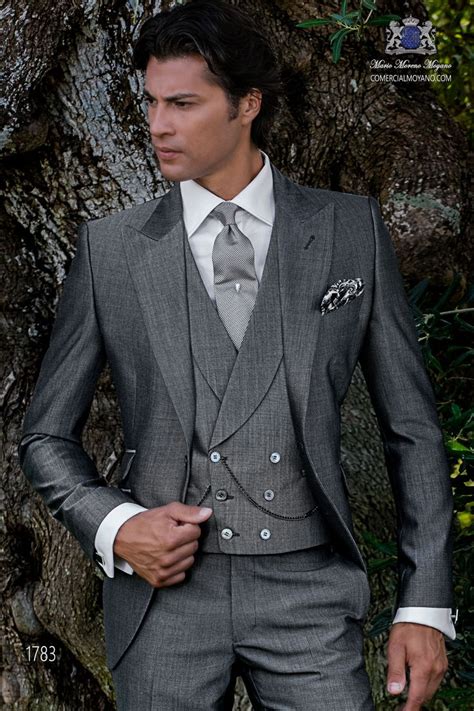 Traje Gris Lana Mohair Alpaca Mario Moreno Moyano Wedding Suits