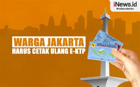 Infografis Ibu Kota Pindah Warga Jakarta Harus Cetak Ulang E KTP