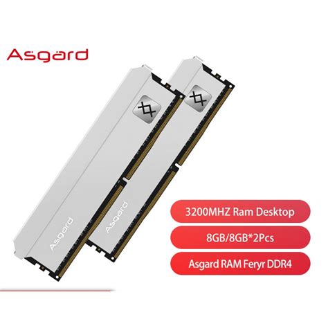 Kit Memória Ram Asgard Gamer 16GB 2x8 3200 3600 MHz DDR4 Orignal