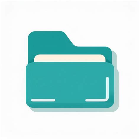 Folder Icon Vector Premium Ai Generated Vector