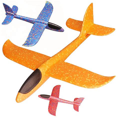 1pcs Epp Foam Airplane 48cm Hand Launch Throwing Glider Aircraft