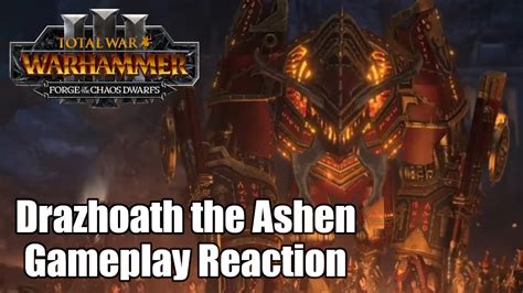 Chaos Dwarfs Drazhoath The Ashen Gameplay Reaction Analysis Total