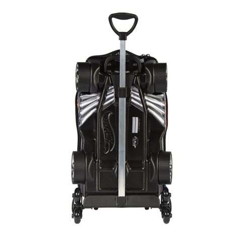 Mochila D De Rodinhas Infantil Hot Wheels Bone Shaker Preto Maxtoy