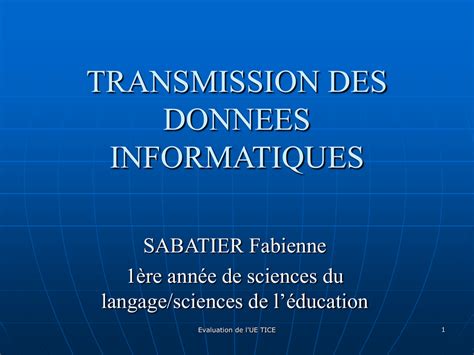 Les Différents Composants D`un Ordinateur