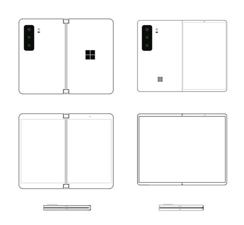 Possible appearance of Duo 3 as a traditional foldable : r/surfaceduo