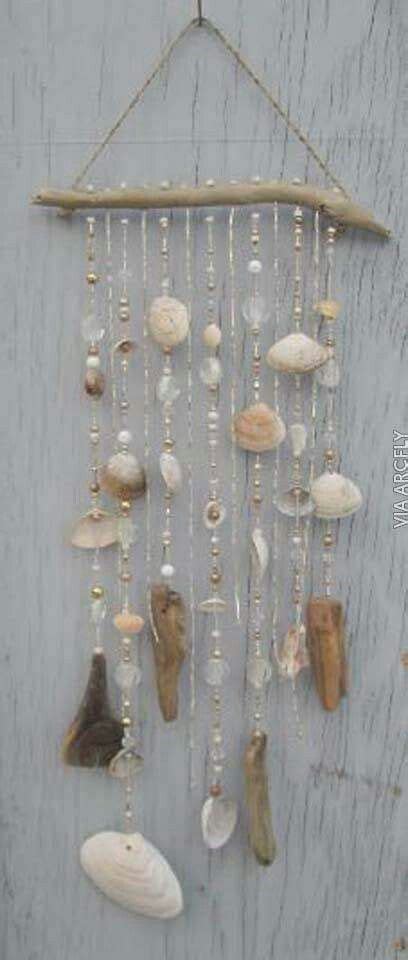 Pin By Amy Hulk On Déco Wind Chimes Seashell Crafts Crafts