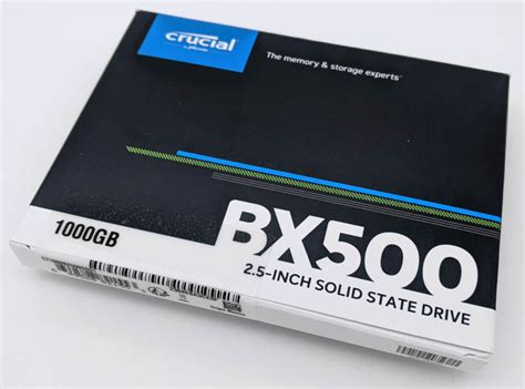 Crucial BX500 SSD 1000GB – CT1000BX500SSD1 – 2,5″ SATA SSD mit 1TB ...