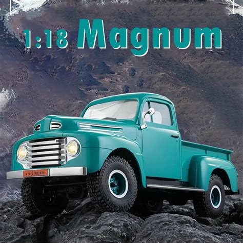 Coche Todoterreno Teledirigido FMS 1 18 Magnum Camioneta Verde Cl Sico