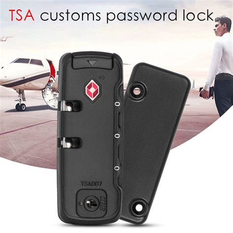 Cheap Anti Theft Luggage Weatherproof Digit Combination Lock Tsa