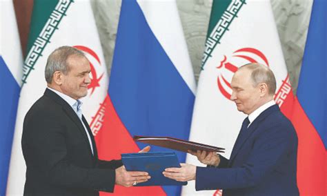 Russia Iran Deepen Military Ties With 20 Year Accord Newspaper