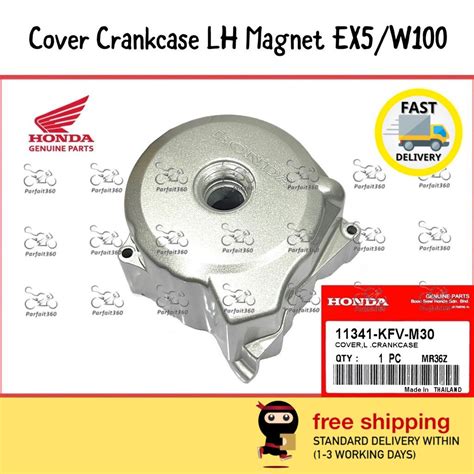 11341 KFV M30 HONDA EX5 DREAM CLASS W100 Cover Crankcase Magnet LH