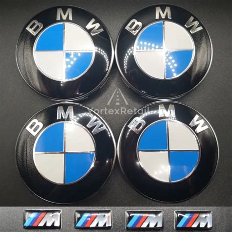 X Bmw Alloy Wheel Centre Hub Caps Mm Badges E E E E E