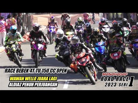 Wawan Wello Juara Lagi Bebek T Tu Cc Open Manahadap Roadrace